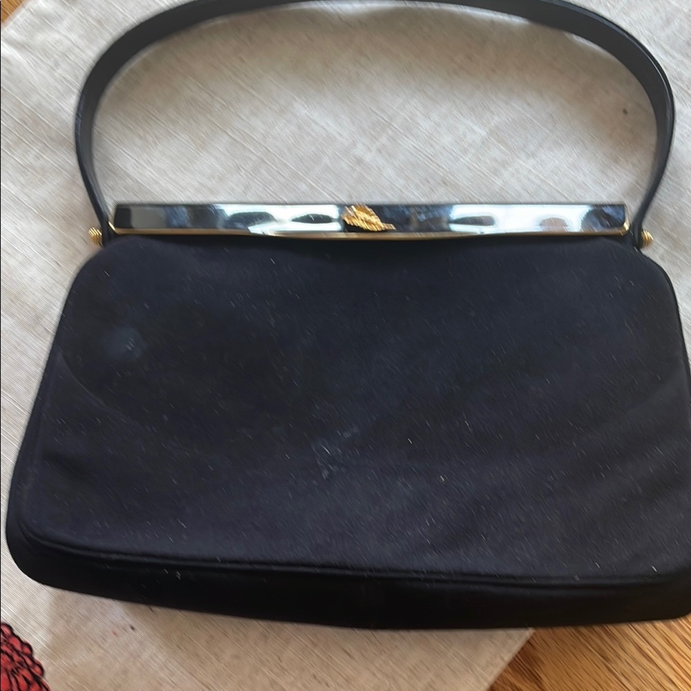 Vintage Coblentz Suede Satchel